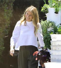 Is Gwyneth Paltrow Going For The Clown Look As She Nurses Injured Foot 