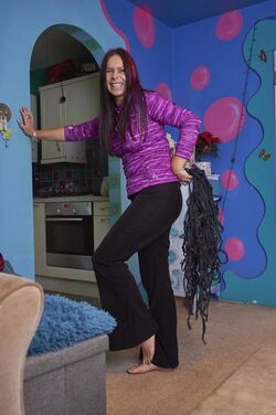 WOMAN LIVED AS HORSE