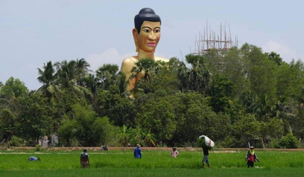 Giant Buddha Statue To Get A Facelift After Criticism Giant Buddha Statue To Get A Facelift After Criticism