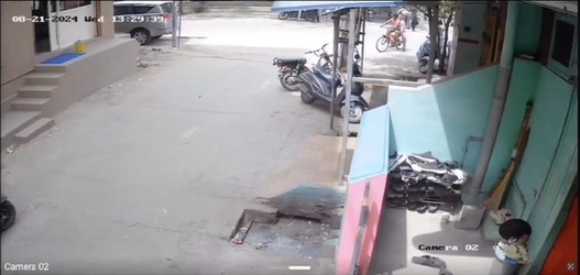 VIDEO Horrifying moment two students get electrocuted and one dies on way to school