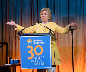 Hillary Clinton at Children s Health Fund Annual Benefit