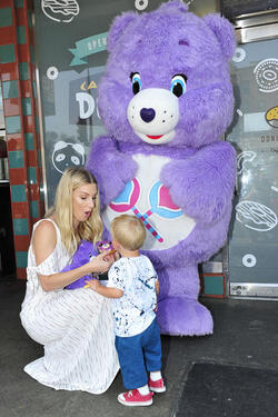 Heather Morris with son Owen Heather Morris with son Owen