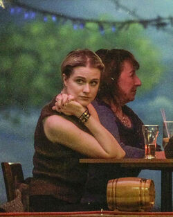 EXCLUSIVE Evan Rachel Wood Films a Country Scene in a Montreal Bar