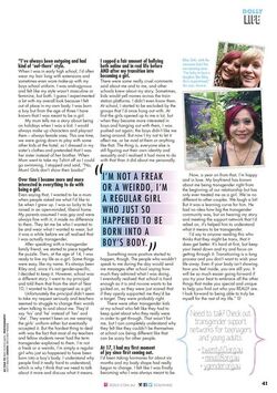 I was born a guy but now I live as a girl Dolly Text available