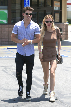 Bella Thorne and Gregg Sulkin can t keep their hands off of each other leaving Rite Aid. Bella Thorne and Gregg Sulkin can t keep their hands off of each other leaving Rite Aid.