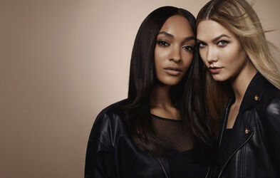 JOURDAN DUNN AND KARLIE KLOSS FOR LIU JO FALL WINTER CAMPAIGN