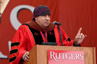 Steven Van Zandt receives Honorary Doctorate from Rutgers