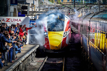 LNER Launch of New Azuma Trains
