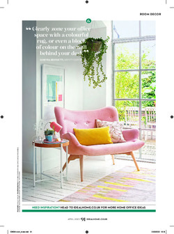 Modern Scandi home office