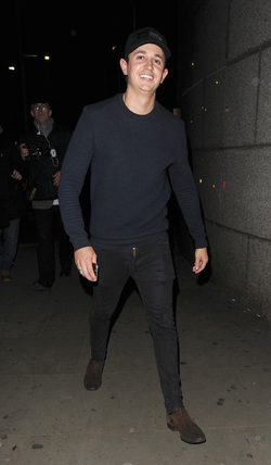 Lottie Moss and Emily Blackwell leaving Bodo Schloss restaurant in Kensington having had a meal and drinks with friends.