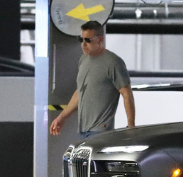 Ben Affleck looks relaxed on the day JLo filed for divorce