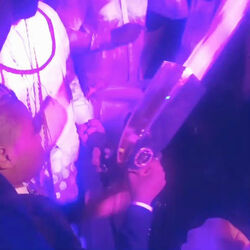 VID Billionaire Shoots Cash At Guests With Golden Gun