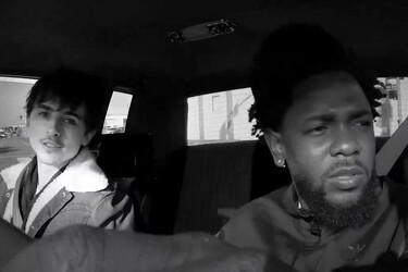 Timoth&eacute;e Chalamet interviews Kendrick Lamar.