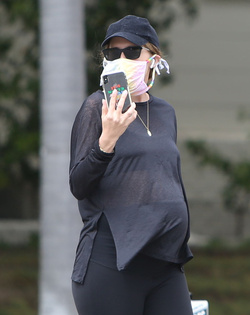 Katherine Schwarzenegger Showcases Her Enormous Baby Bump As She Anxiously Awaits Motherhood