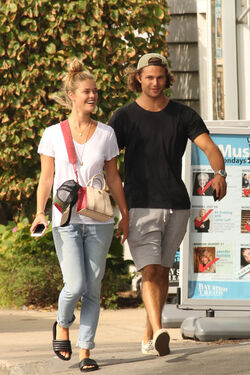 Nina Agdal and Jack Brinkley Cook Getting Ice Cream in The Hamptons