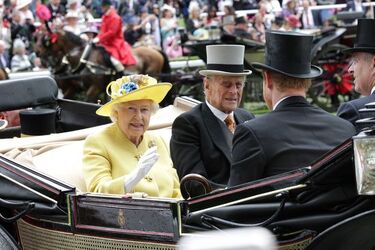 Royals at Royal Ascot horse race Royals at Royal Ascot horse race