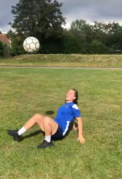 Freestyling footballer hopes to follow in the footsteps of England s lionesses Freestyling footballer hopes to follow in the footsteps of England s lionesses
