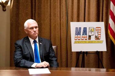 President Trump Meets With National Association of Police Organizations Leadership
