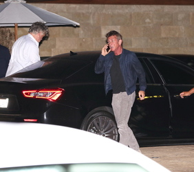 Sean Penn Hits Soho In Malibu
