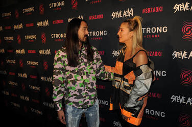 Steve Aoki Claudia Leitte Steve Aoki Claudia Leitte