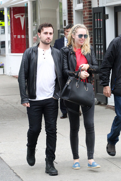 Tiffany Trump and Boyfriend Ross Mechanic Spotted out in the Hamptons Getting Coffee with Secret Service