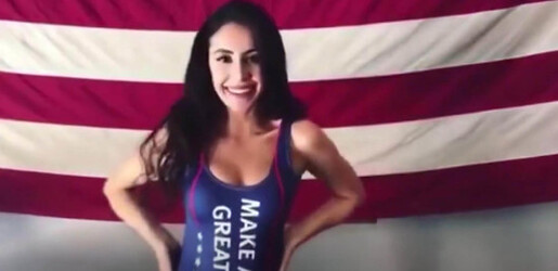 US politician Anna Paulina Luna kickstarts the swimwear movement with her MAGA swimsuit vide.