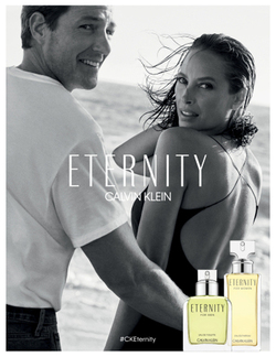Christy Turlington and Edward Burns for Calvin Klein Eternity