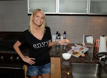 Kristin Chenoweth Cooking During Quarantine