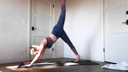 Brie Larson posts her latest yoga YouTube video Brie Larson posts her latest yoga YouTube video
