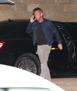 Sean Penn Hits Soho In Malibu