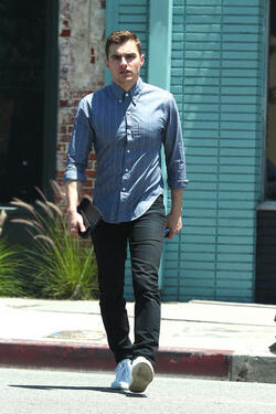 Dave Franco goes to lunch in Los Feliz