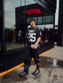 Lewis Hamilton George Russell Step Out in Tommy Hilfiger Lewis Hamilton George Russell Step Out in Tommy Hilfiger