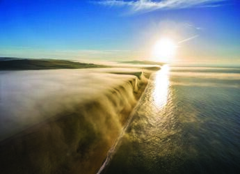 UK COASTLINES FROM DRONE