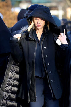 EXCLUSIVE Claire Danes and Mandy Patinkin Filming Homeland in NYC