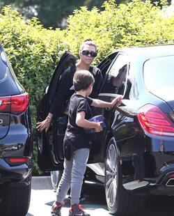 Kourtney Kardashian Is All Smiles After Treating The Kids To A Movie