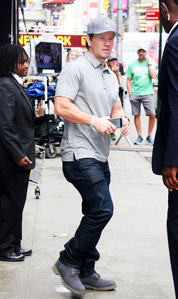 Mark Wahlberg Promotes Transformers The Last Knight at Good Morning America