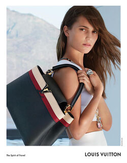 Alicia Vikander stasr in Louis Vuitton Spirit of Travel handbag new campaign Alicia Vikander stasr in Louis Vuitton Spirit of Travel handbag new campaign