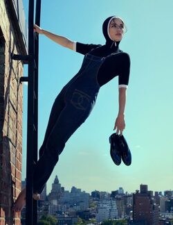 Non Exclusive Ella Bleu Travolta Has a Chanel Moment in Hunger Non Exclusive Ella Bleu Travolta Has a Chanel Moment in Hunger