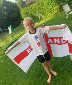 Lioness El Missy buzzing for the World Cup final Lioness El Missy buzzing for the World Cup final