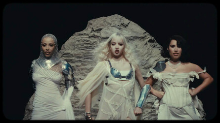 LISA new music video BORN AGAIN feat. Doja Cat RAYE