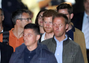 Prince Harry arrives in Sydney for the Invicta games promotion. Prince Harry arrives in Sydney for the Invicta games promotion.