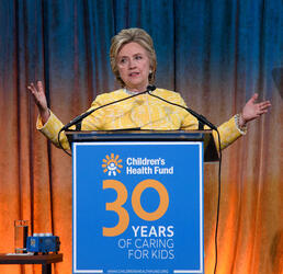 Hillary Clinton at Children s Health Fund Annual Benefit