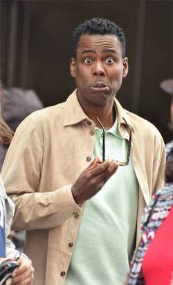 Chris Rock and Adam Sandler on set of The Week Of Chris Rock and Adam Sandler on set of The Week Of
