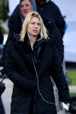 EXCLUSIVE Claire Danes and Mandy Patinkin Filming Homeland in NYC