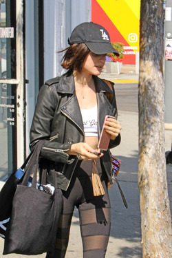 PLL s Lucy Hale Is A Spiritual Gangster While Shopping In Hollywood