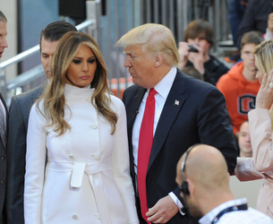 FILE PHOTOS Donald Trump Book First couple lived separately in Trump Tower and would go DAYS without seeing each other and only mentions Melania for her looks