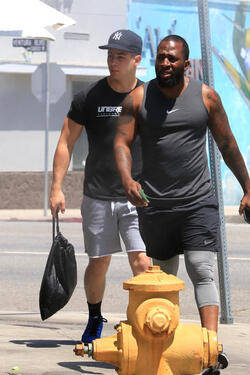 A Buff Looking Nick Jonas Heads to Lunch A Buff Looking Nick Jonas Heads to Lunch
