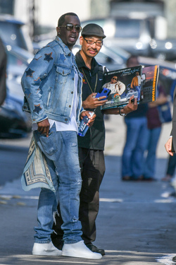 Sean Combs also known as P Diddy at Jimmy Kimmel Live