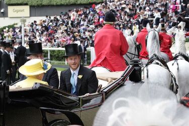 Royals at Royal Ascot horse race Royals at Royal Ascot horse race
