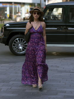 Myleene Klass At Global Radio Myleene Klass At Global Radio